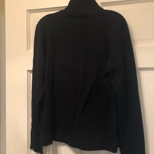 black talbots cotton turtleneck